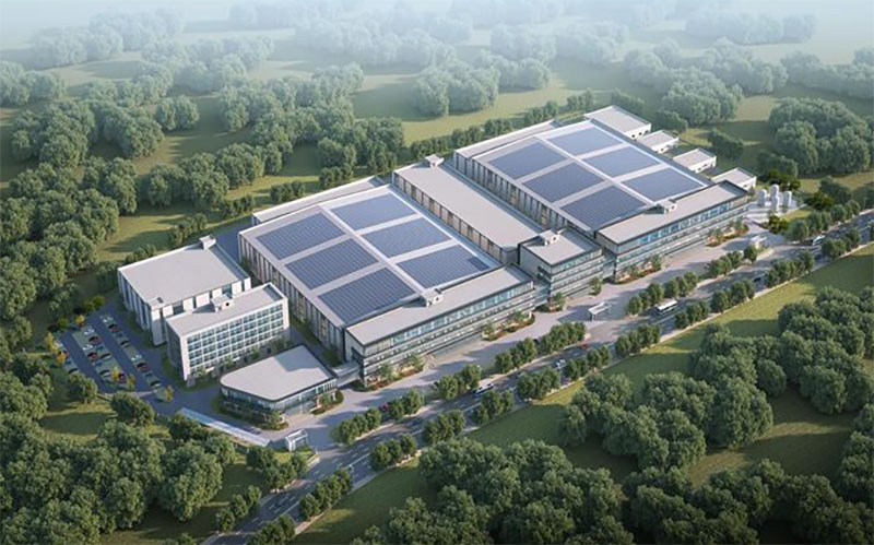 云和首條晶圓產(chǎn)線主廠房封頂，百億級(jí)“芯”引擎全面加速！